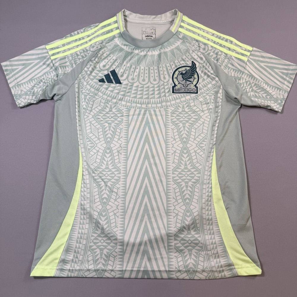Adidas MEXICO 2024 AWAY Soccer Authentic Jersey Mens Medium Slim Fit Football